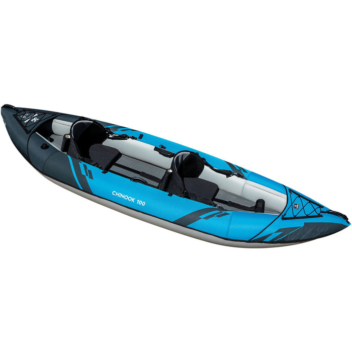 2022 Aquaglide Chinook 100 2 Man Kayak Blue - Kayak Only